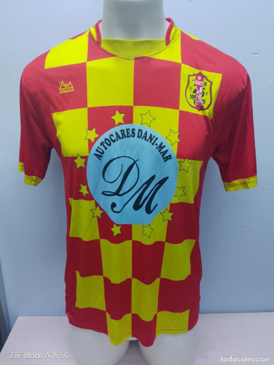 Coleccionismo deportivo: Juventud 25 de Septiembre Rubi Catalunya camiseta futbol football shirt L