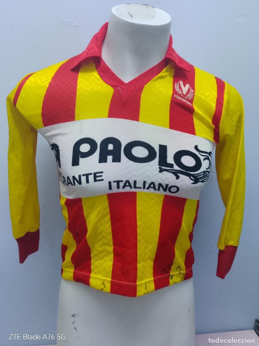 Coleccionismo deportivo: Unione Sportiva Lecce Vintage shirt Fans 1995 camiseta futbol calcio maglia italia rare xxs