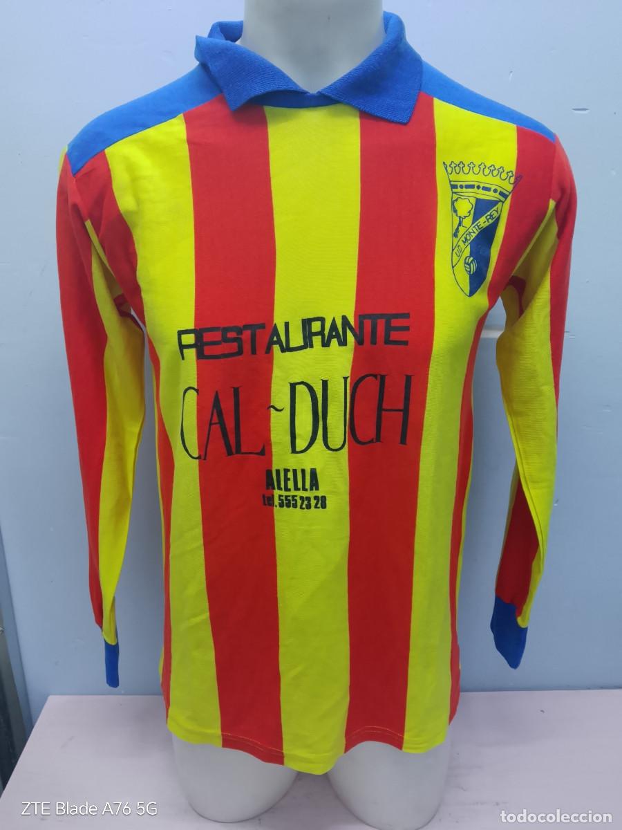 Sports collectibles: U.D. Monte-Rey Alella vintage DISUELTO camsieta futbol 1970 football shirt L