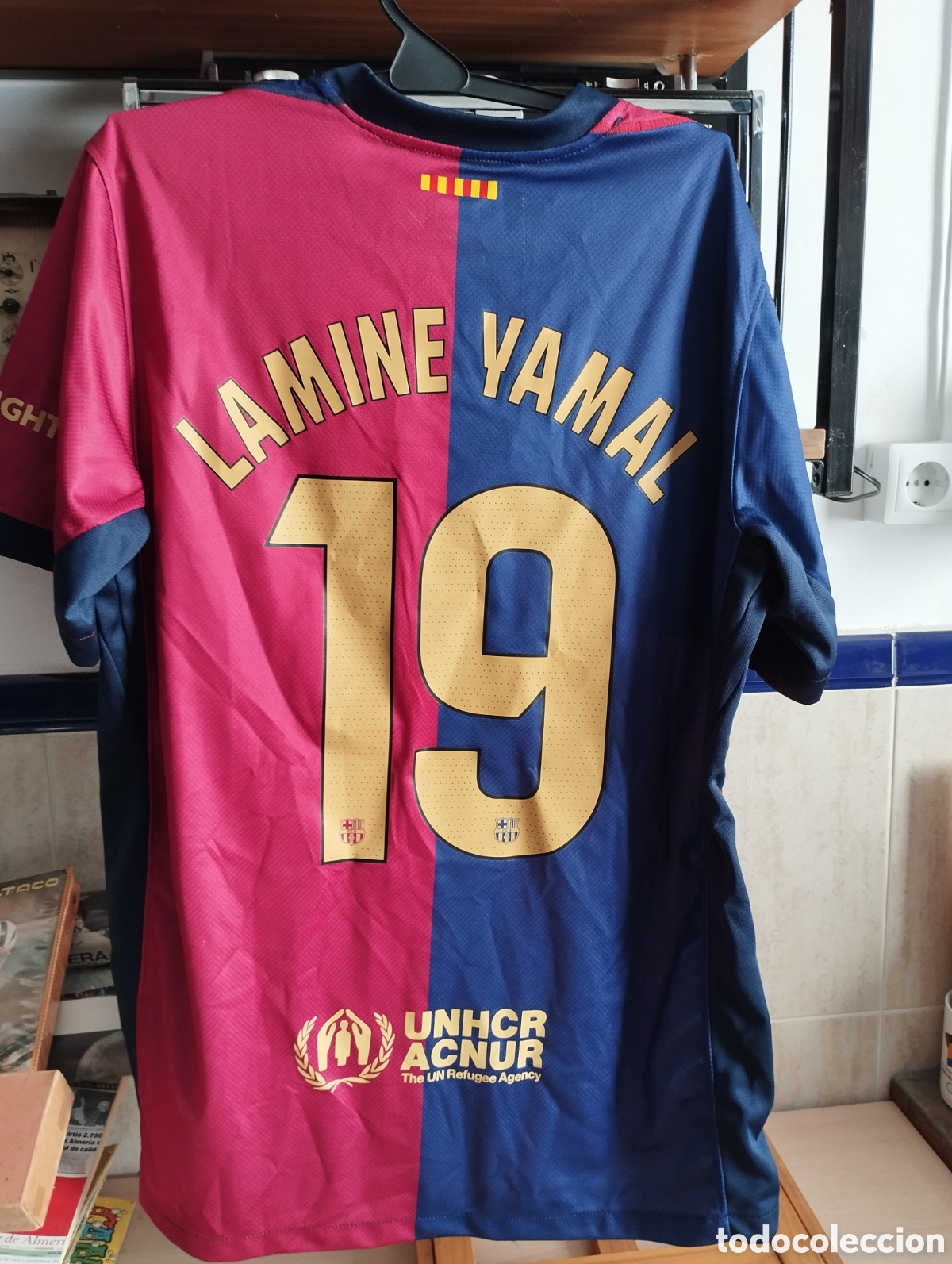 Coleccionismo deportivo: CAMISETA F C BARCELONA LAMINE YAMAL 19