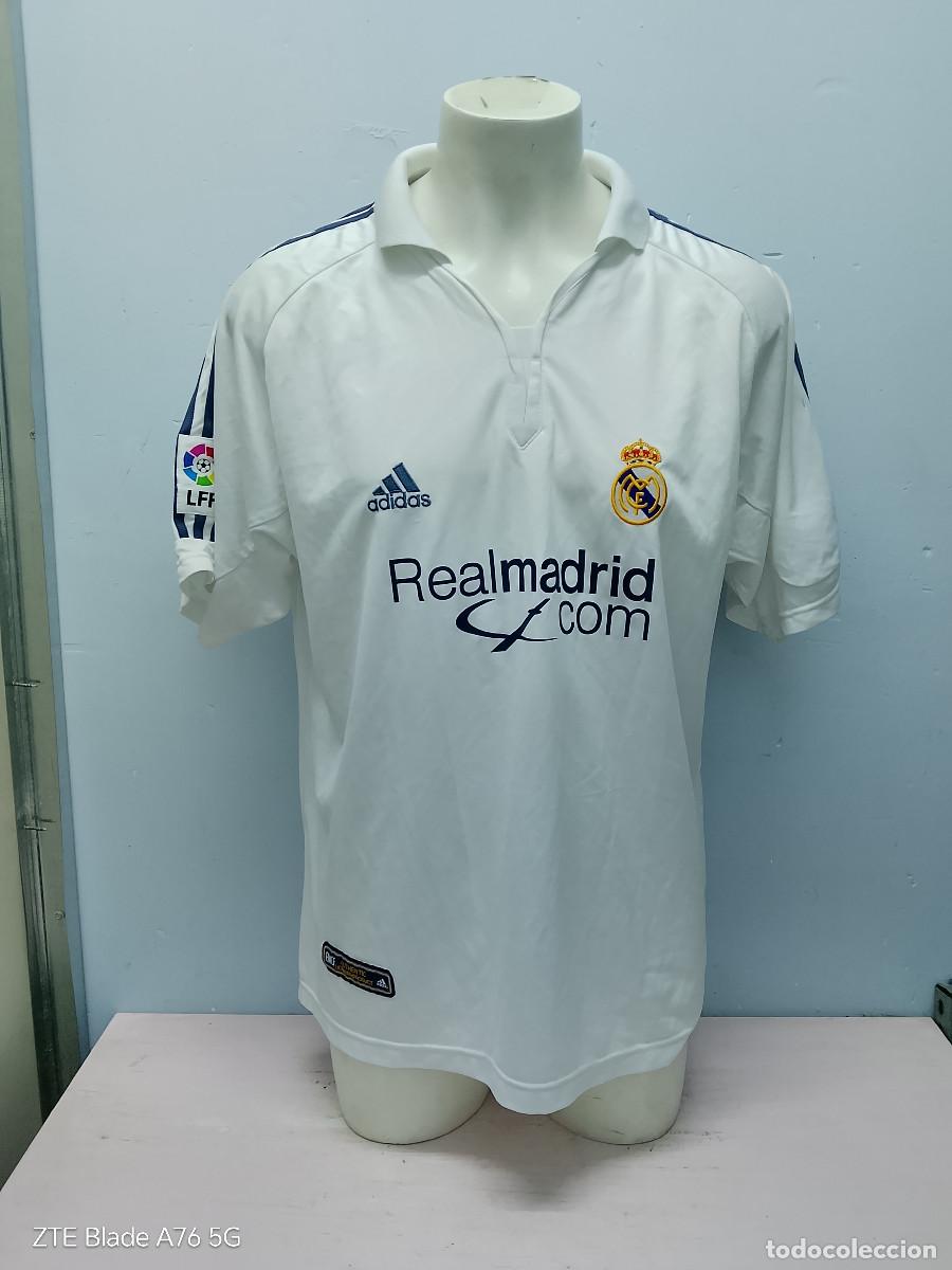 Coleccionismo deportivo: Real Madrid Zidane camiseta futbol football shirt xl 64cts