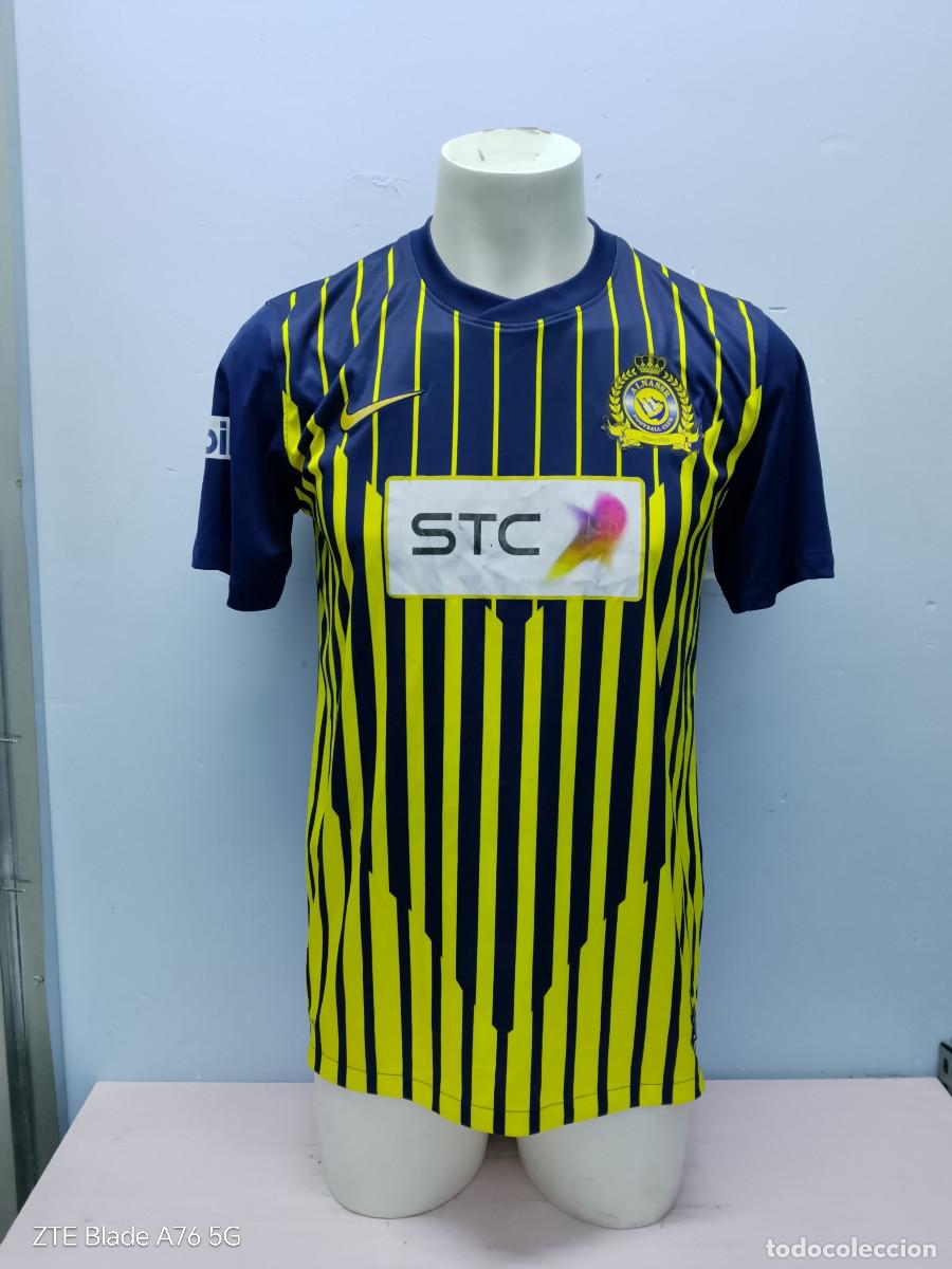 Coleccionismo deportivo: Al-Nassr FC Fahad Al Yami camiseta futbol football shirt arab M 53cts Arabia Saudi