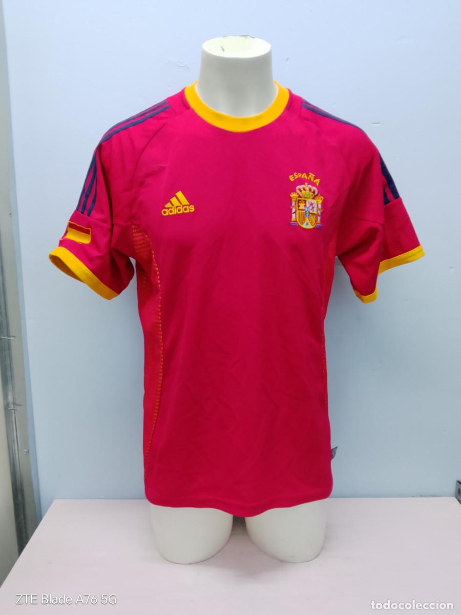 Coleccionismo deportivo: Espa&ntilde;a 2004 Spain camiseta futbol football shirt seleccion M 56cts