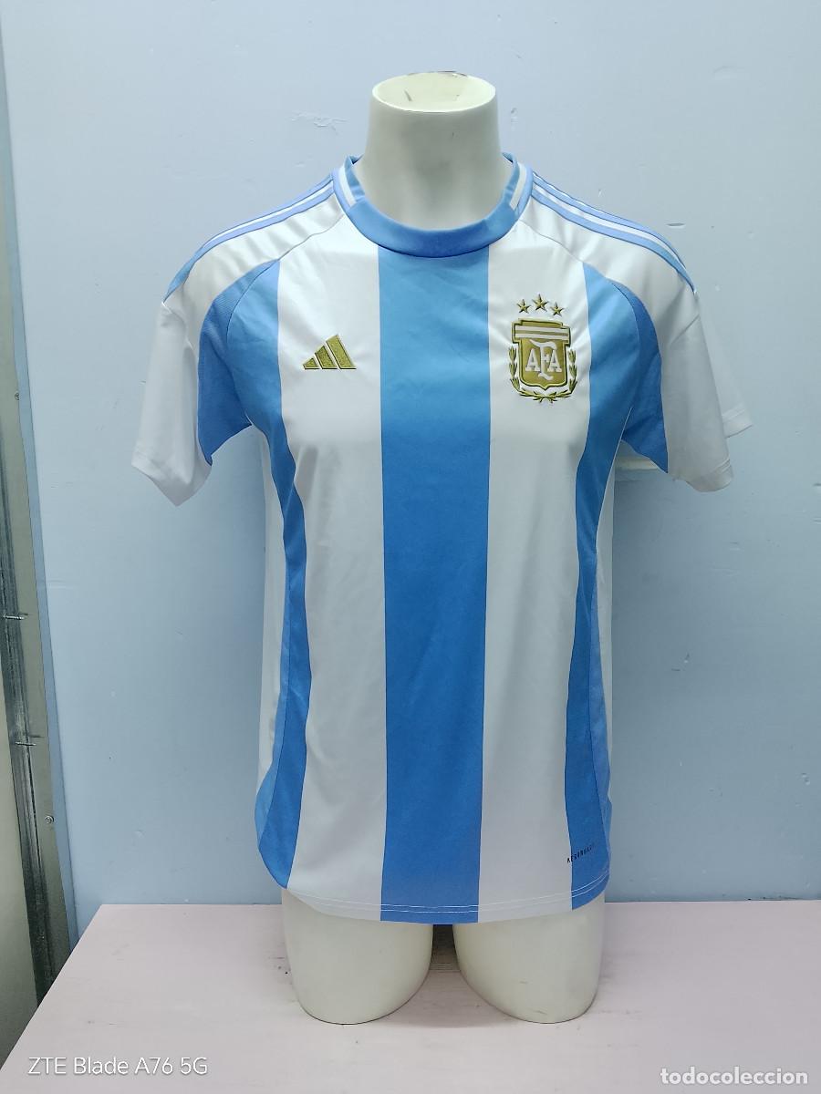 Sammelleidenschaft Sport: Argentina seleccion camiseta futbol football shirt M 55cts