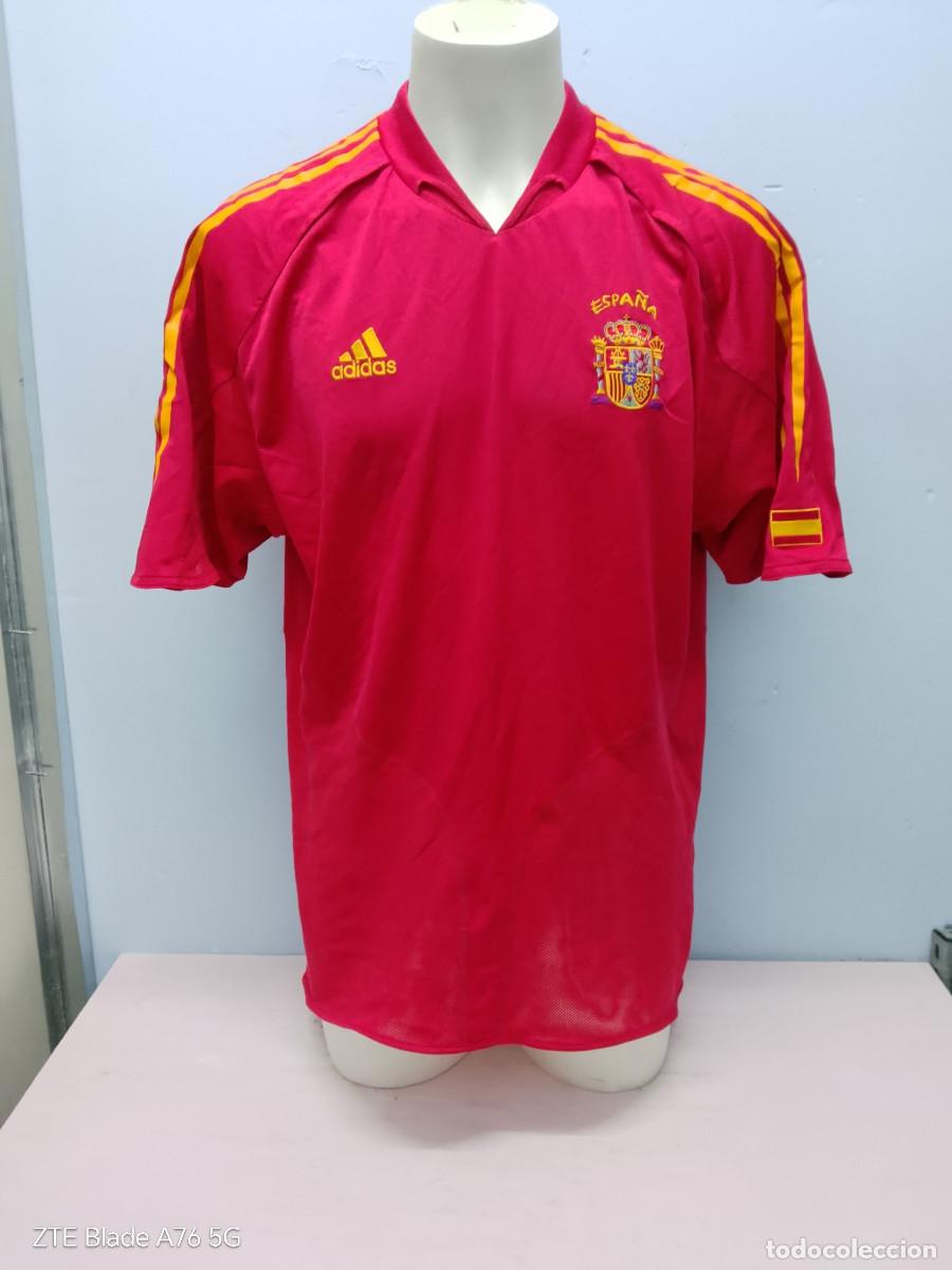 Sammelleidenschaft Sport: Espa&ntilde;a Spain 2003 camiseta futbol football shirt seleccion xl 64cts
