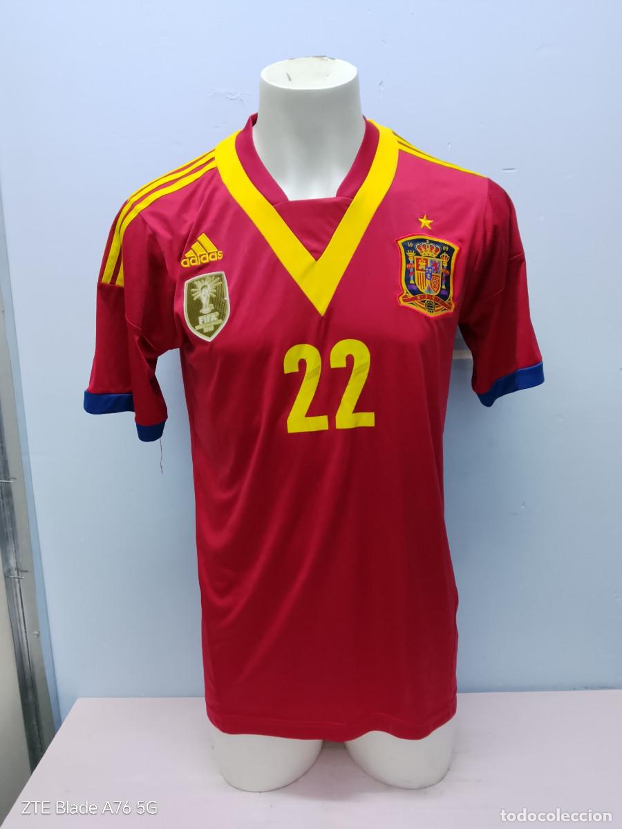 Sammelleidenschaft Sport: Espa&ntilde;a SPain camiseta futbol football shirt Tristan Dorsal fans L 57cts
