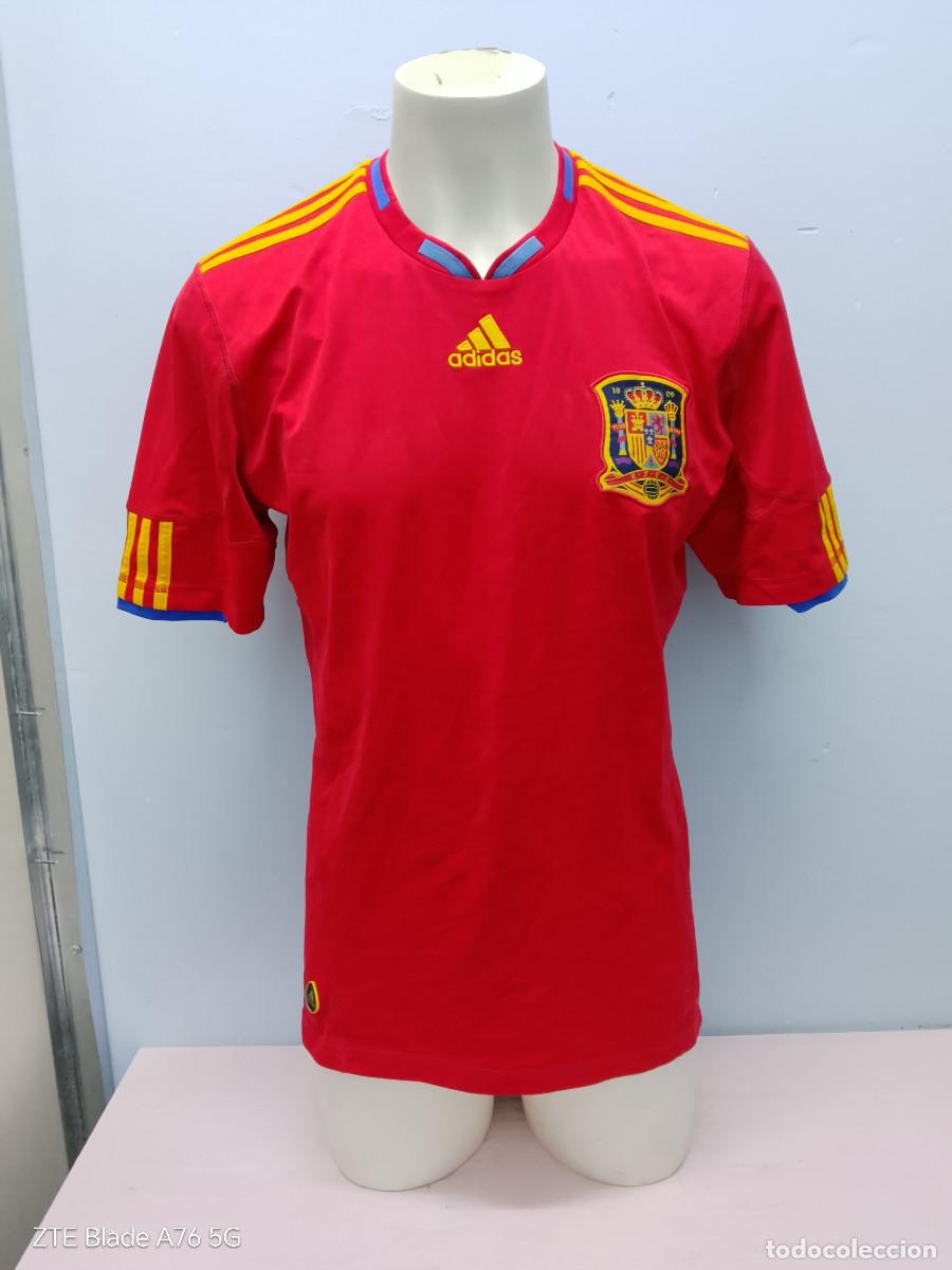 Coleccionismo deportivo: Espa&ntilde;a Spain 2010 camiseta futbol football shirt seleccion L 57cts