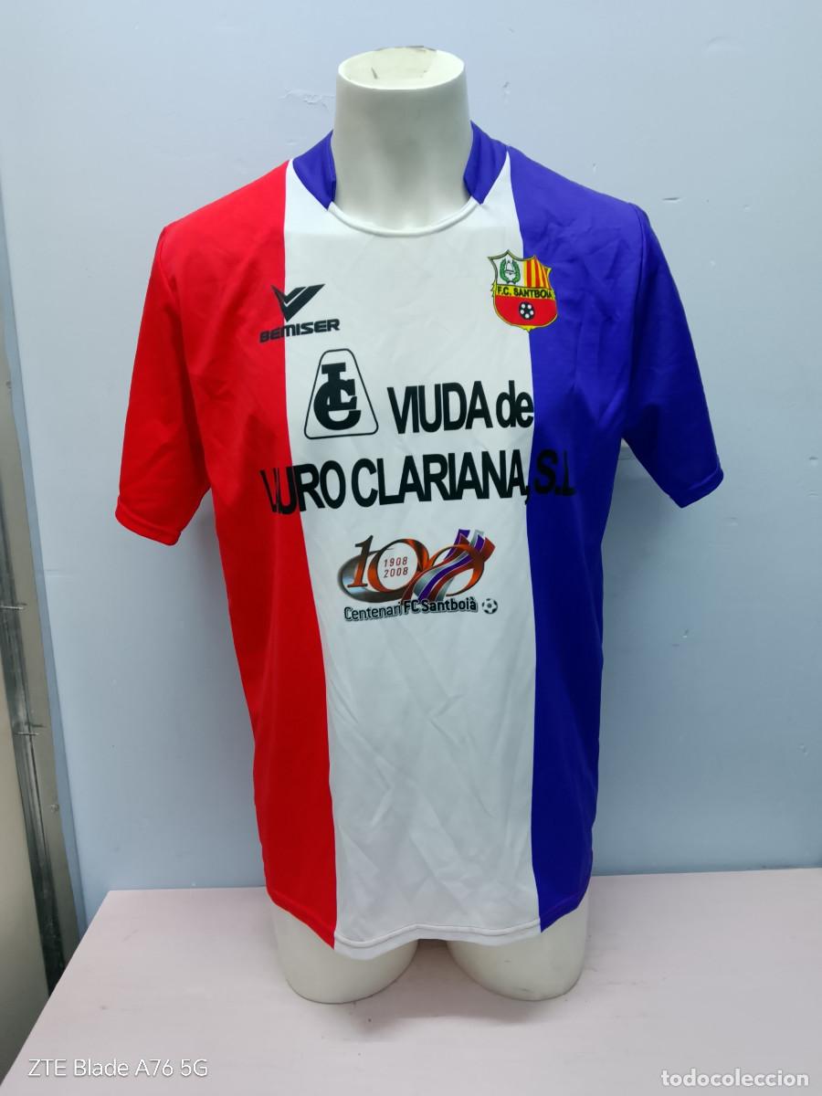 Coleccionismo deportivo: FC santboia Sanboi Barcelona camiseta futbol Preferente catalunya XL 61cts