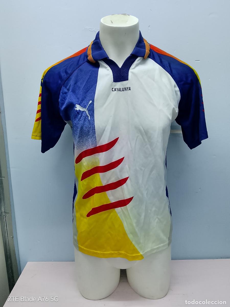 Coleccionismo deportivo: Catalunya seleccion camiseta futbol football shirt estado 8/10 S-M 58cts