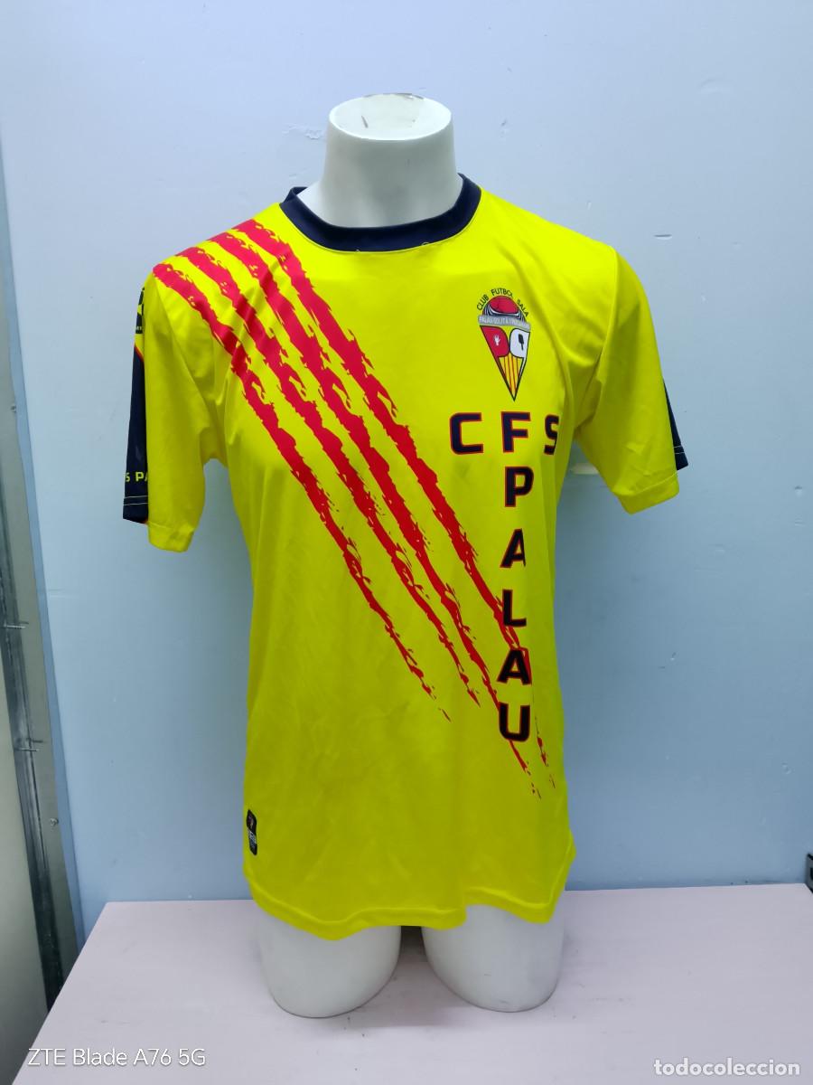Coleccionismo deportivo: Palau solita i plegamans Catalunya camiseta futbol M futsal sala