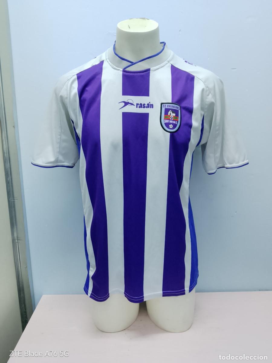 Coleccionismo deportivo: FC Casablanca Sant Boi de Llobregat camiseta futbol Catalunya L 57cts