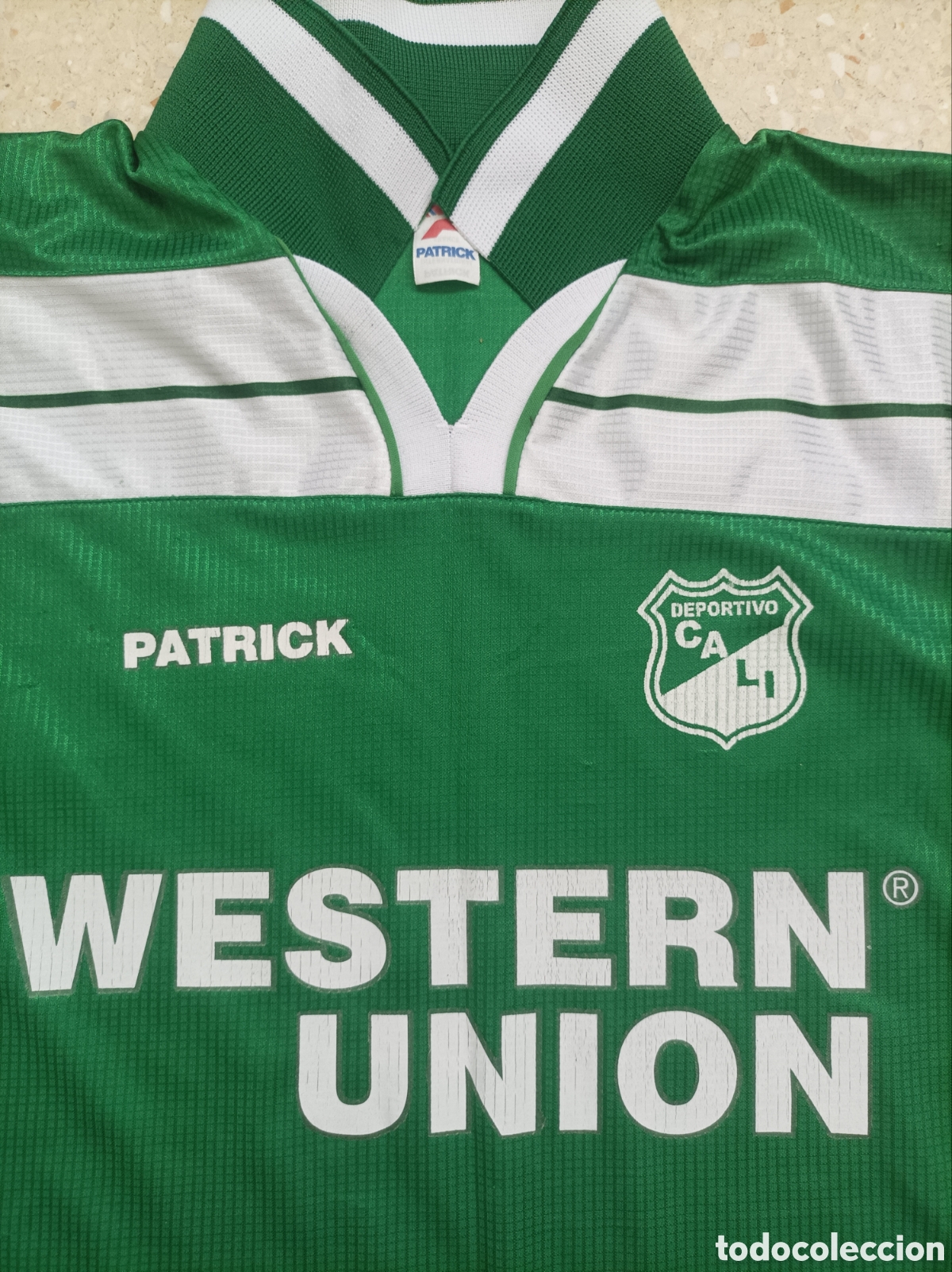 Sammelleidenschaft Sport: Camiseta futbol oficial Deportivo Cali 2003 Patrick Colombia talle S