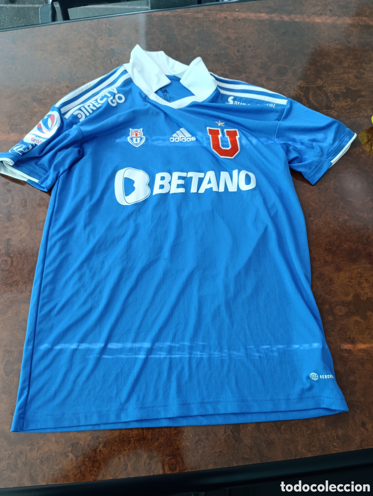Coleccionismo deportivo: Camiseta matchworn Universidad de Chile