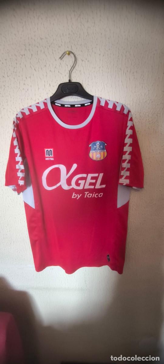 Coleccionismo deportivo: Original | Camiseta Futbol | Talla M | UE Sant Andreu training player worn Albertito vs Barbastro