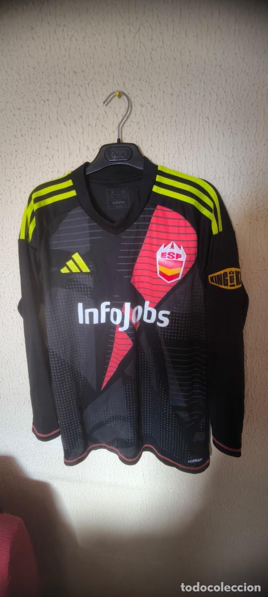 Coleccionismo deportivo: Original | Camiseta Futbol | Talla M | Seleccion Espa&ntilde;a portero Kings League - 96 player issue worn