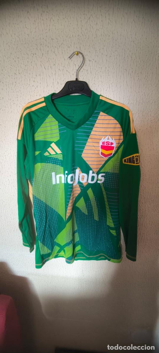 Coleccionismo deportivo: Original | Camiseta Futbol | Talla M | Seleccion Espa&ntilde;a portero Kings League - 85 player issue worn