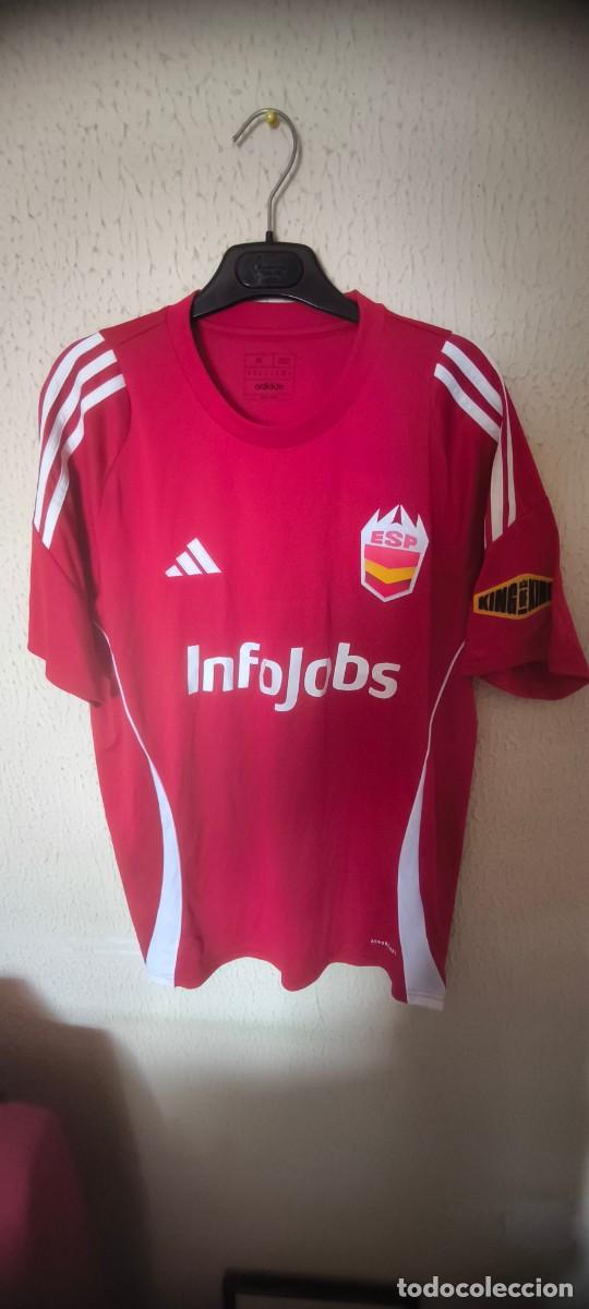 Coleccionismo deportivo: Original | Camiseta Futbol | Talla M | Seleccion Espa&ntilde;a Kings League - dorsal 16 player issue worn