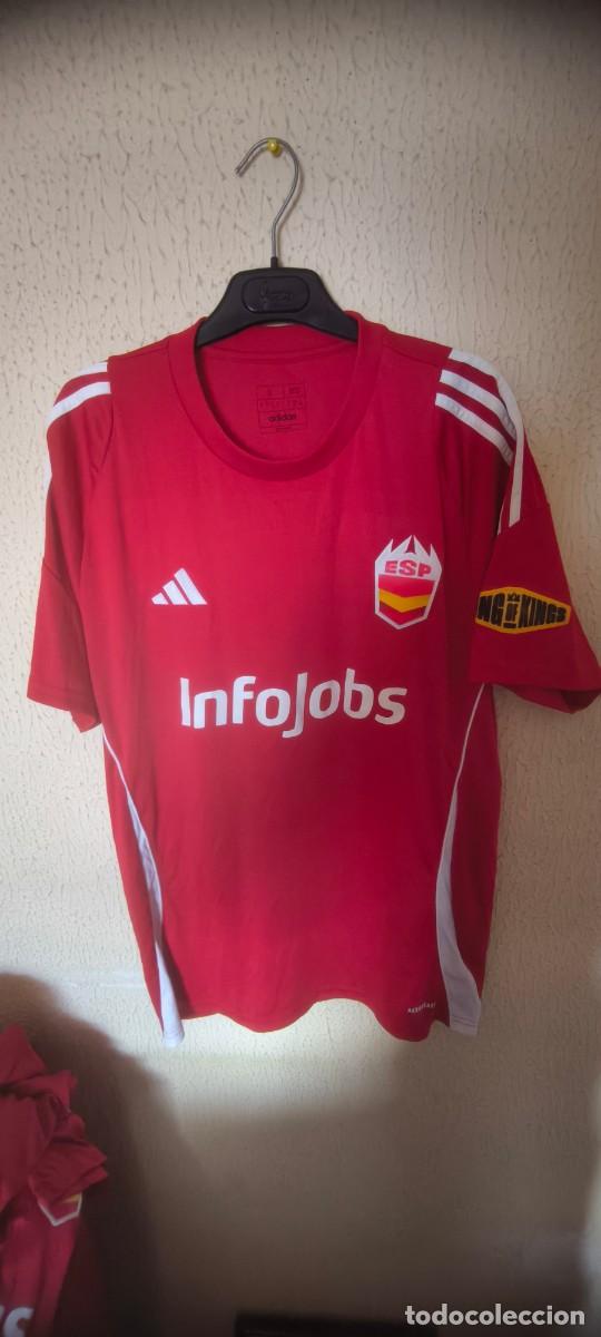 Coleccionismo deportivo: Original | Camiseta Futbol | Talla L | Seleccion Espa&ntilde;a Kings League - dorsal 21 player issue worn