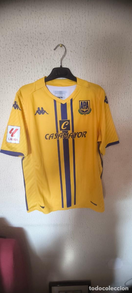 Coleccionismo deportivo: Original | Camiseta Futbol | Talla L | AD Alcorcon - 22 Juan Artola - firmada match worn
