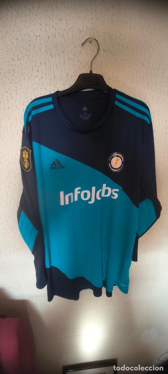 Coleccionismo deportivo: Original | Camiseta Futbol Football | Talla XL | Rayo Barcelona de Portero - Kings League spursito