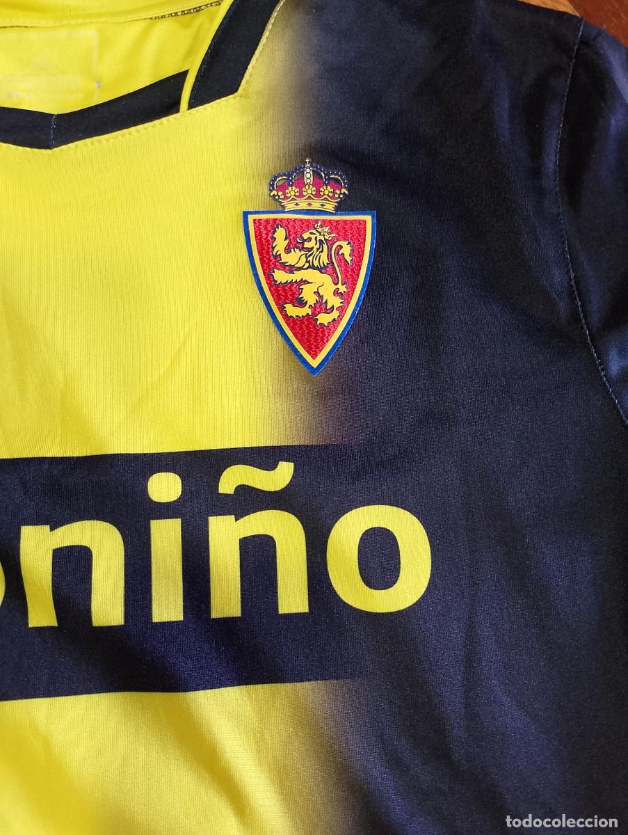 Coleccionismo deportivo: Camiseta de futbol del real Zaragoza del jugador &Aacute;lvaro