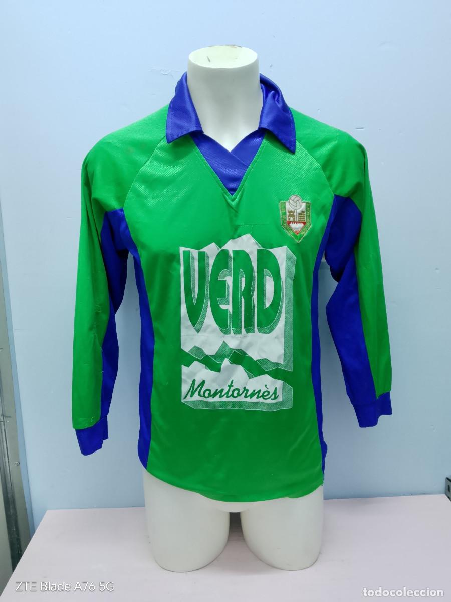Coleccionismo deportivo: CF Montornes Catalunya camiseta futbol football shirt S
