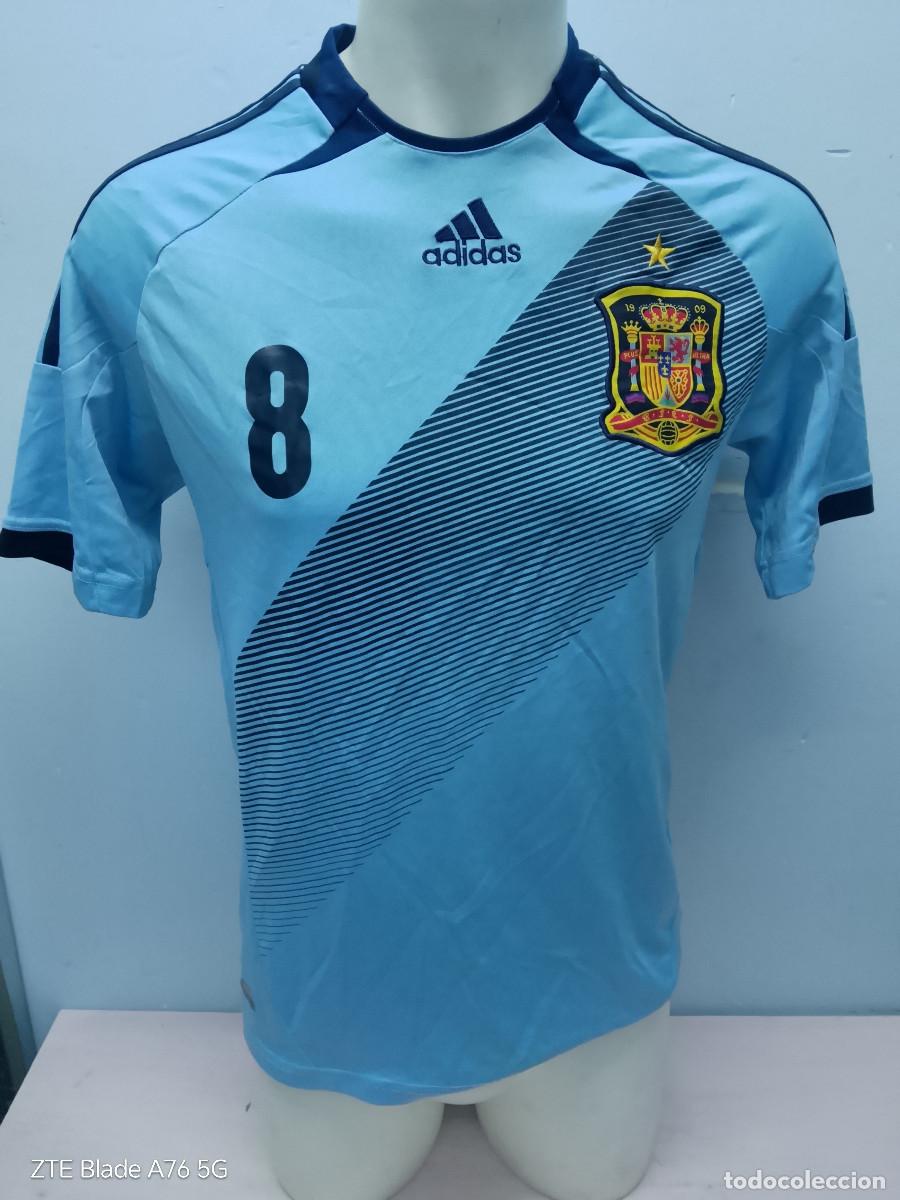 Coleccionismo deportivo: Espa&ntilde;a Spain camiseta futbol football shirt S 52cts
