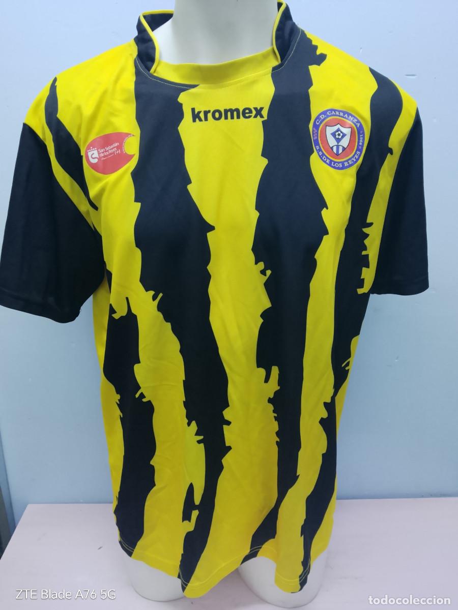 Coleccionismo deportivo: San Sebasti&aacute;n de los Reyes CD Carranza Madrid camiseta futbol football shirt xl 62cts