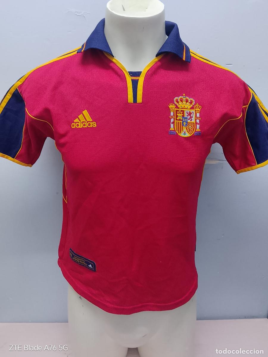 Coleccionismo deportivo: Espa&ntilde;a Spain 2000 camiseta futbol football shirt nxs 51cts