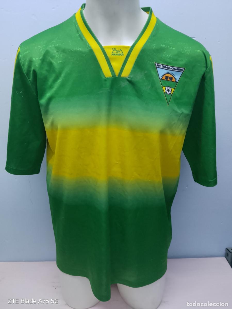 Coleccionismo deportivo: club deportivo Futsal Iris Badalona Casagemas catalunya camiseta futbol M 57cts
