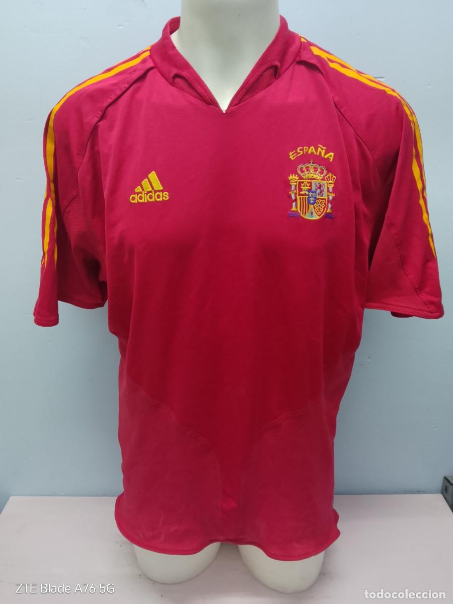 Coleccionismo deportivo: ESpa&ntilde;a Spain Eurocopa 2004 Euro football shirt camiseta futbol seleccion xl 56cts