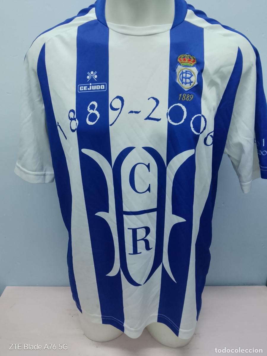 Coleccionismo deportivo: Recreativo de Huelva 2005 camiseta futbol football shirt Ascenso xxl 62cts