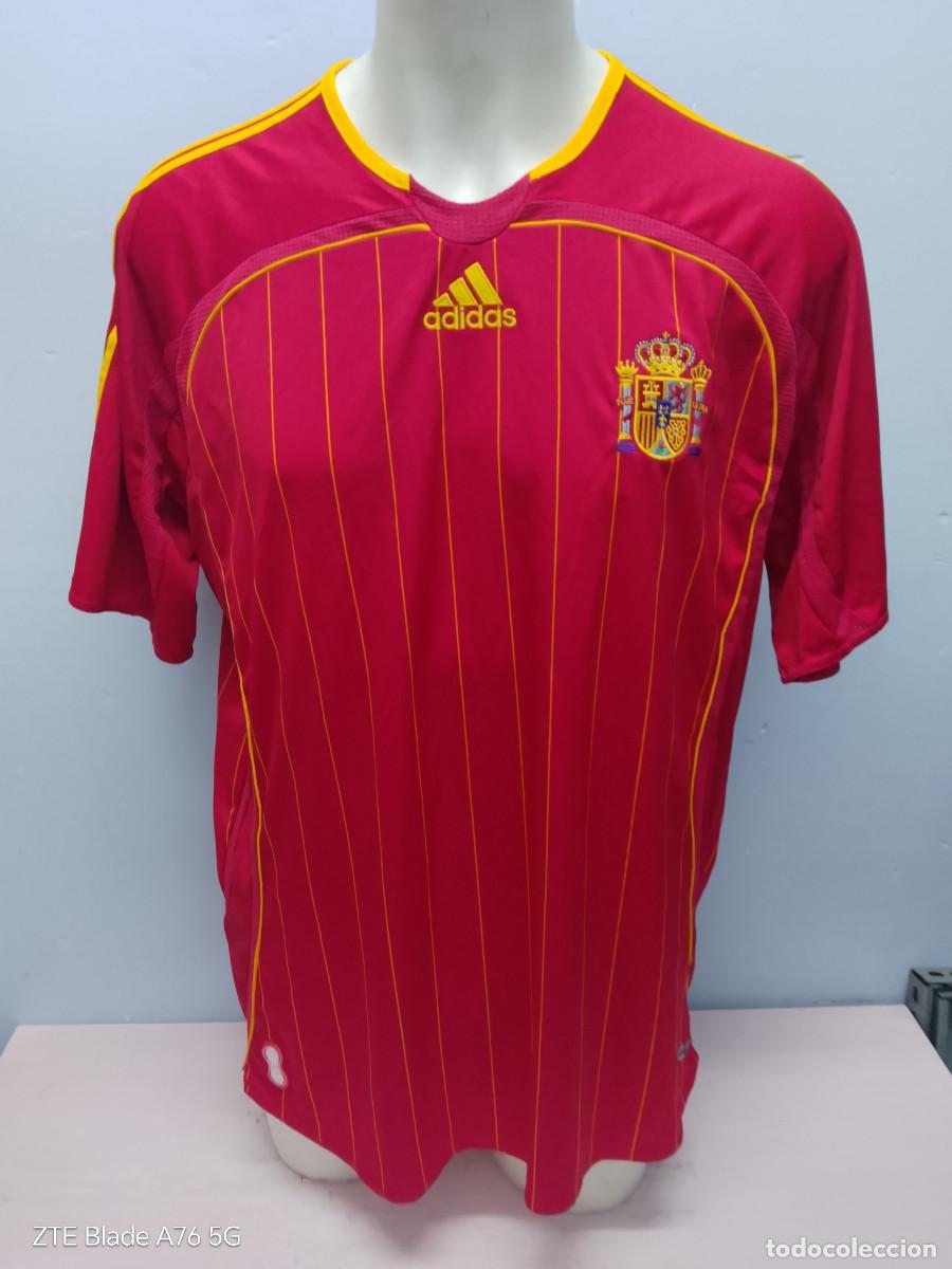 Coleccionismo deportivo: Espa&ntilde;a Spain 2006 Seleccion camiseta futbol football shirt xl 62cts