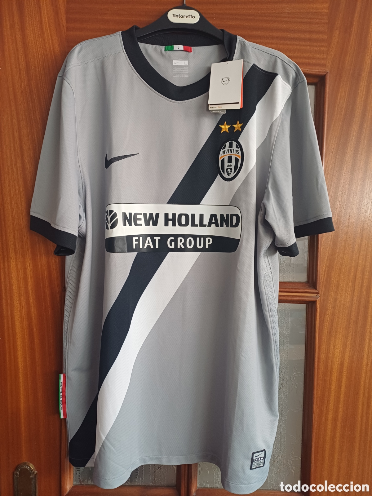 Coleccionismo deportivo: CAMISETA NIKE JUVENTUS NUEVA NEW HOLLAND TALLA L 2009/10
