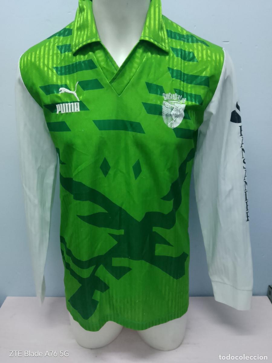 Coleccionismo deportivo: Club Bansander Racing Santander camiseta futbol football shirt vintage M 52cts