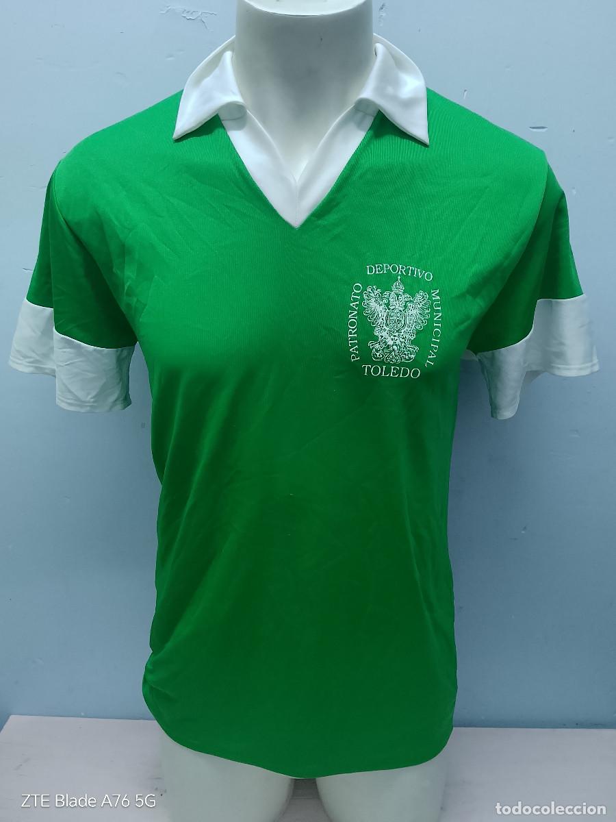 Coleccionismo deportivo: Patronato Deportivo Municipal de Toledo Vintage 1980 camiseta futbol 52cts M