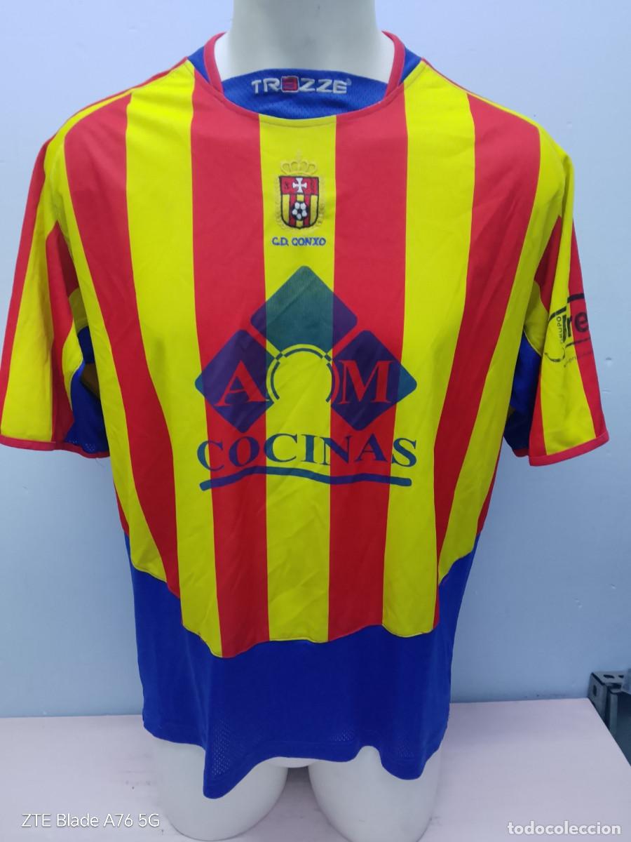Coleccionismo deportivo: CD Conxo galicia compostela football shirt camiseta L 62cts