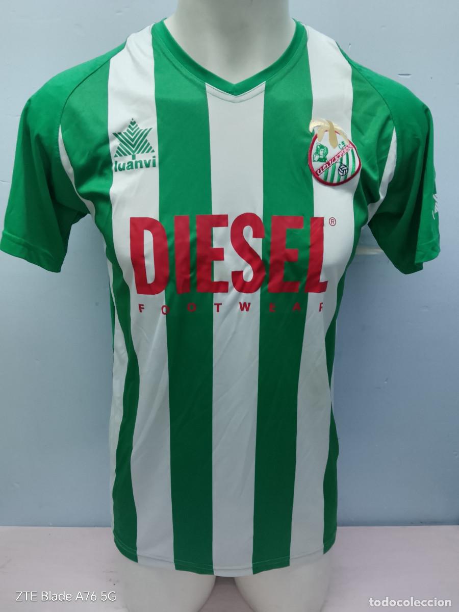 Coleccionismo deportivo: Uni&oacute;n Deportiva Ilicitana Alicante match worn camiseta futbol football shirt M