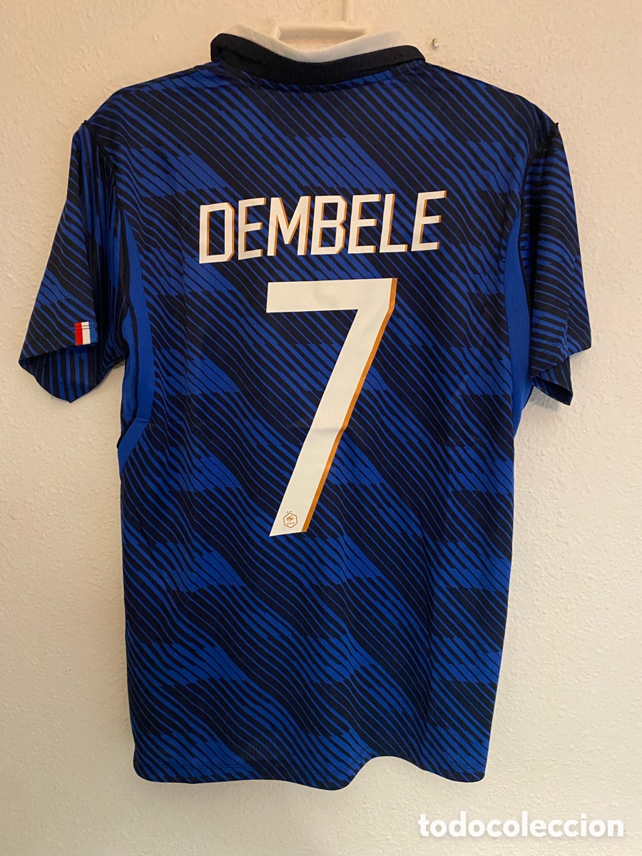 Coleccionismo deportivo: Camiseta Francia Dembele 7