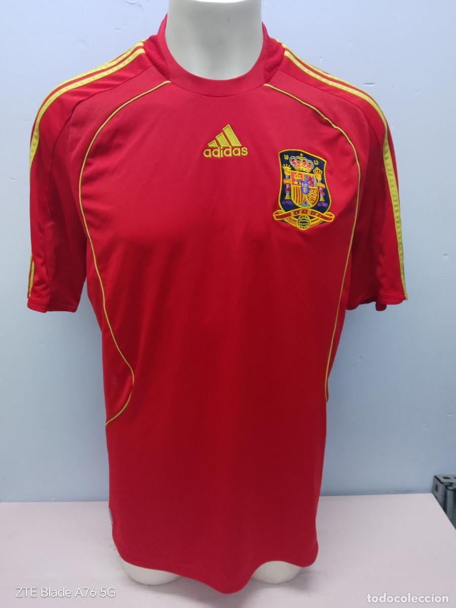 Coleccionismo deportivo: Espa&ntilde;a Spain camiseta futbol seleccion 2007 football shirt L 56cts