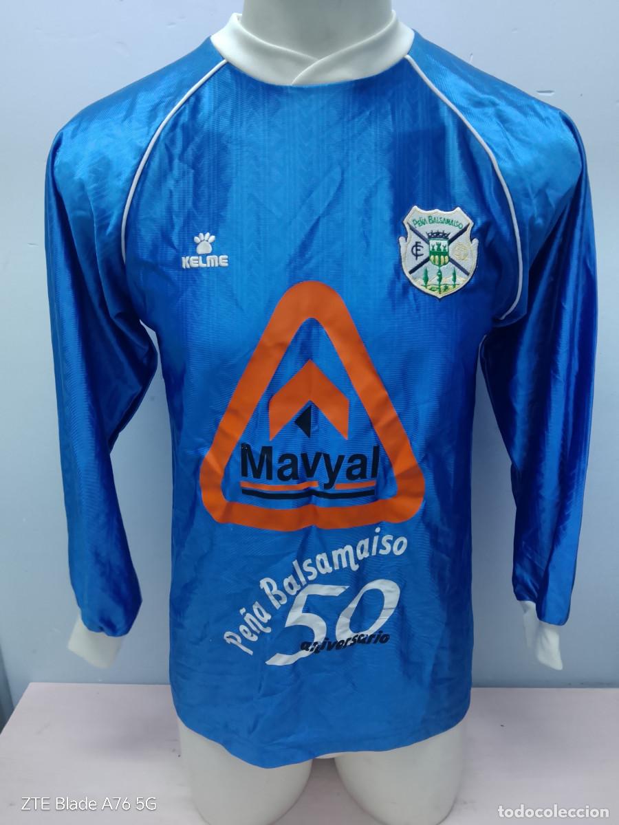 Coleccionismo deportivo: Pe&ntilde;a Balsamaiso Club de F&uacute;tbol La Rioja Vintage camiseta futbol football shirt S Logro&ntilde;o Logro&ntilde;es