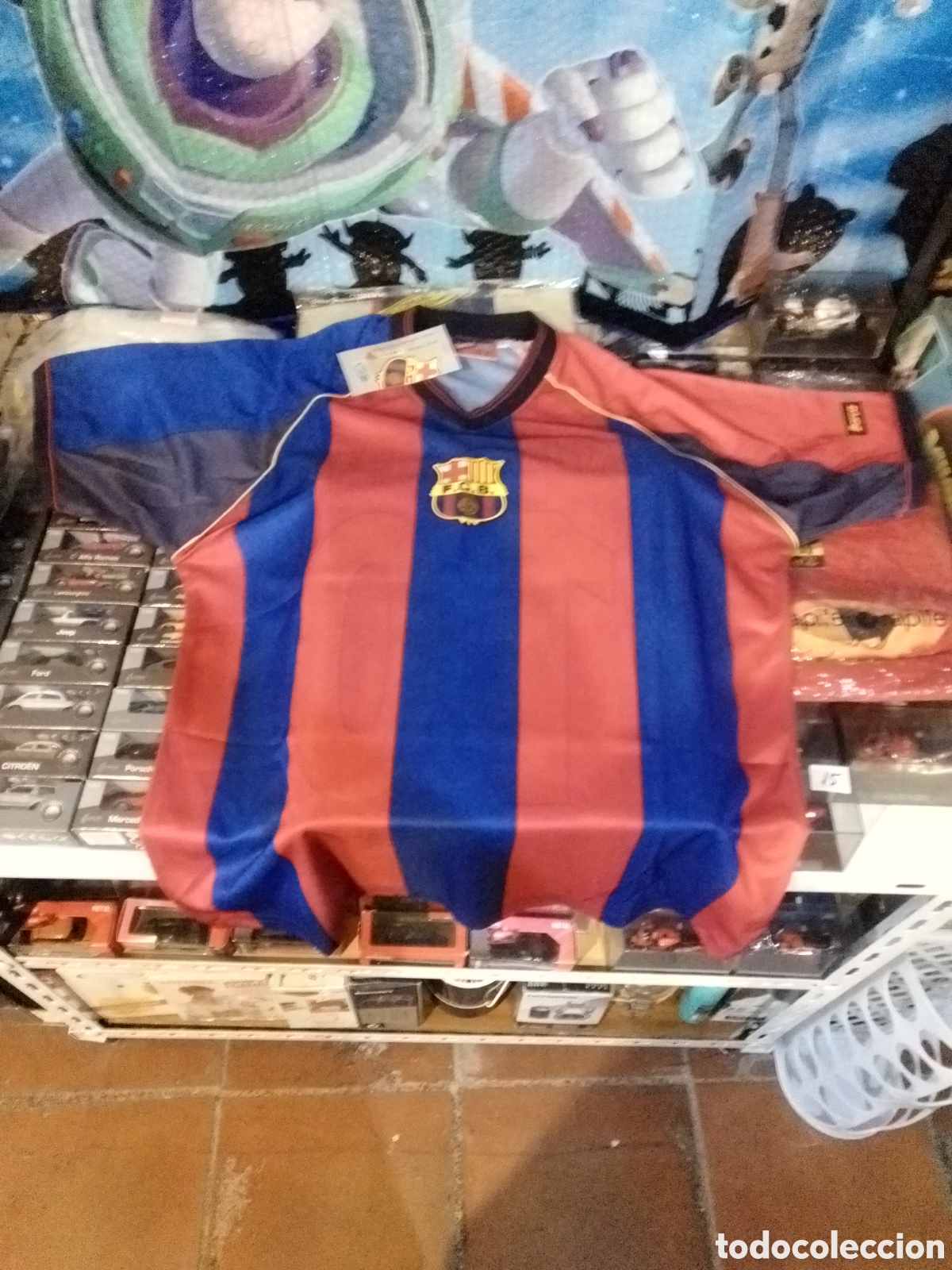 Coleccionismo deportivo: Camiseta F.C.Barcelona M
