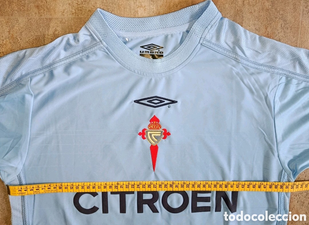 Colecionismo desportivo: Camiseta Mostovoi Celta de Vigo Champions League 2003-2004