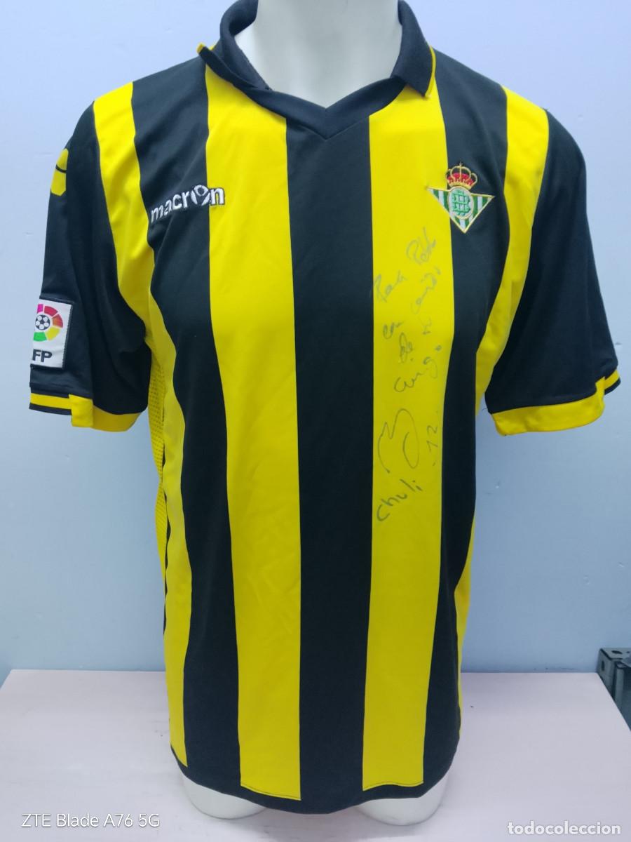 Coleccionismo deportivo: Real Betis Firmas SIgned camiseta futbol football shirt XXXL 58cts