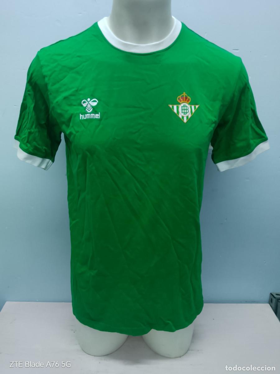 Coleccionismo deportivo: Real Betis hummel camiseta futbol football shirt M 54cts