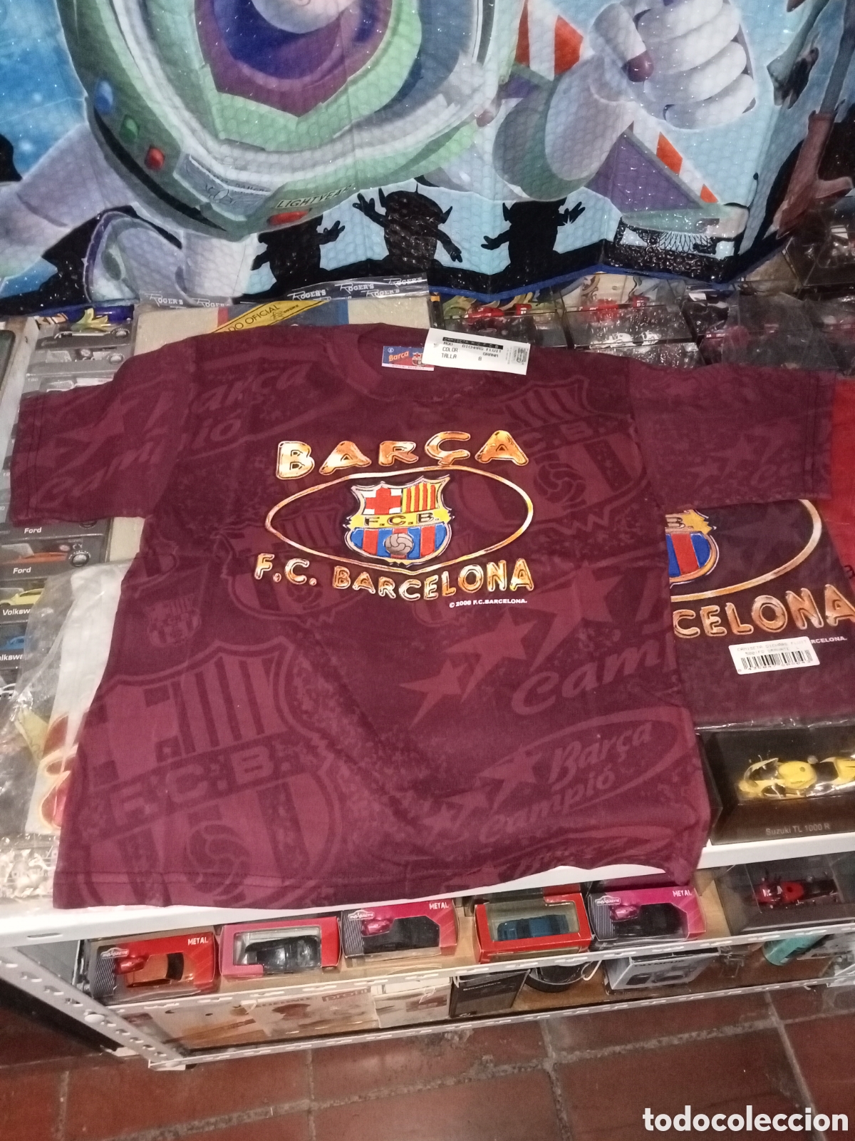Coleccionismo deportivo: Camiseta F.C.Barcelona L