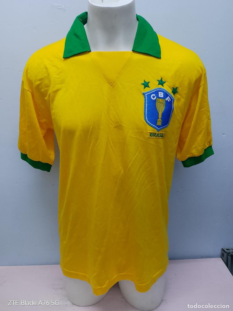 Coleccionismo deportivo: Brasil 1980 Campea camiseta futbol football shirt xl 58cts