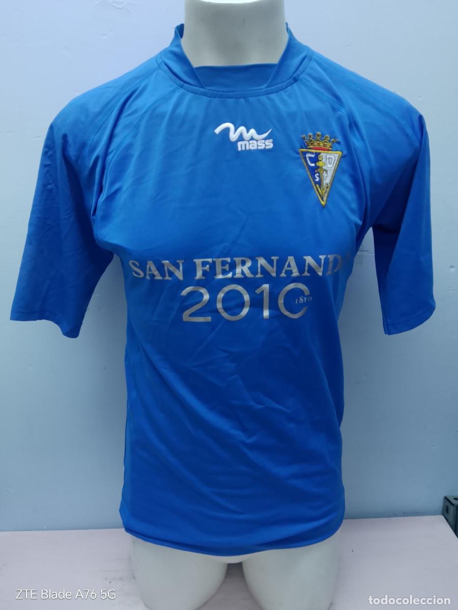 Coleccionismo deportivo: CD San Fernando Cadiz camiseta futbol football shirt L