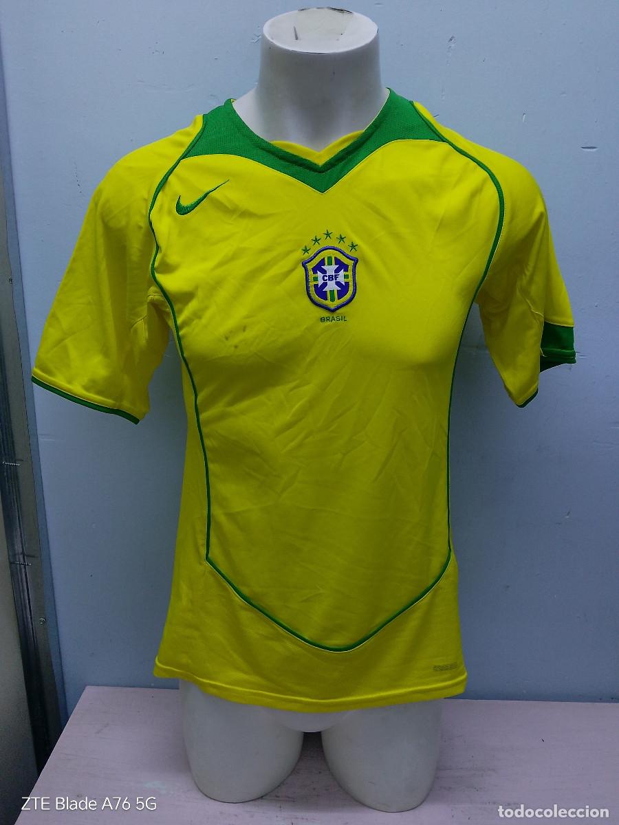 Coleccionismo deportivo: Brasil camiseta futbol football shirt S 54cts