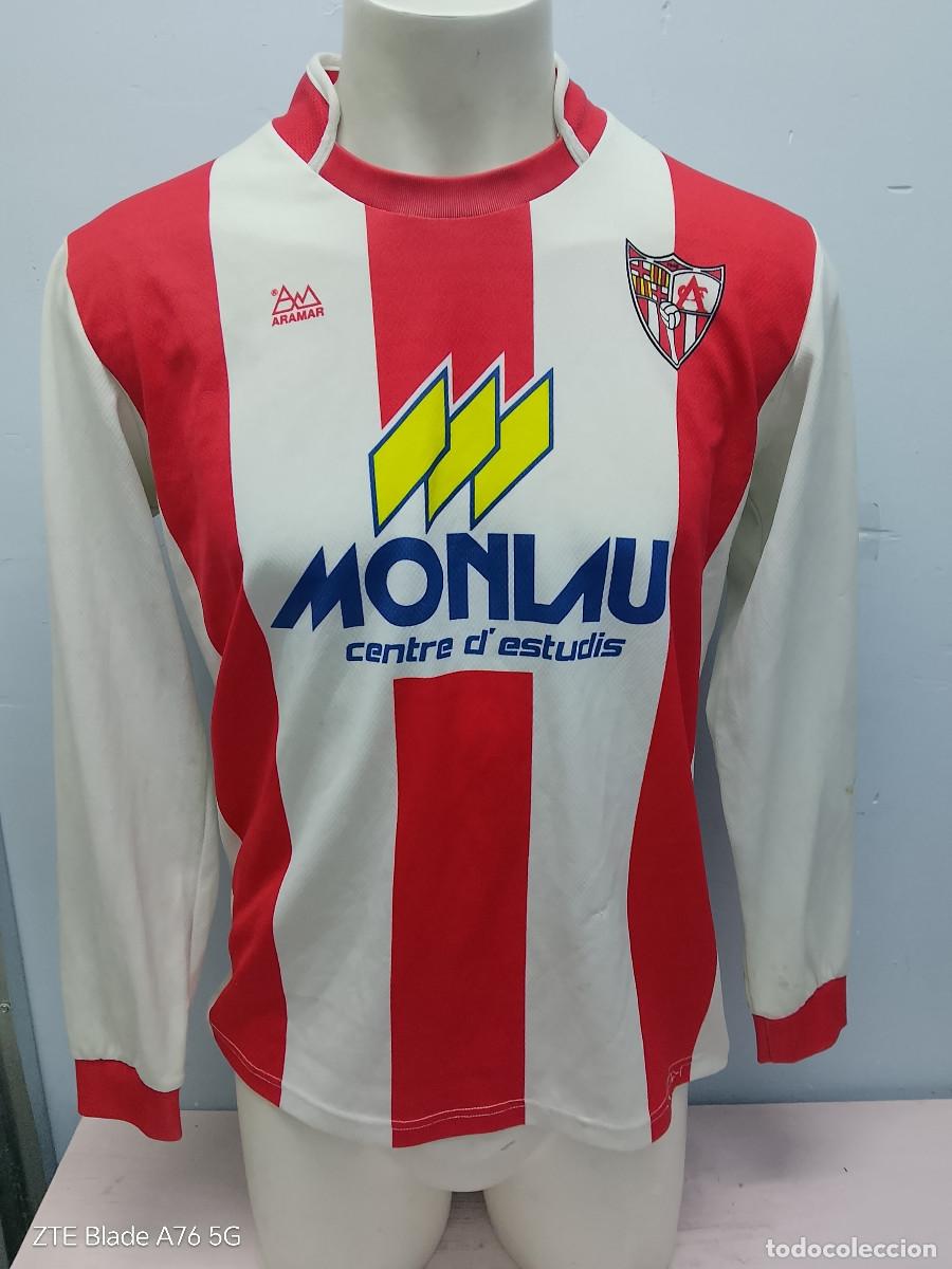 Coleccionismo deportivo: CF Alzamora Barcelona camiseta futbol football shirt M catalunya